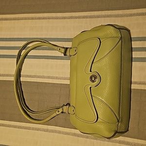 Green Leather Purse